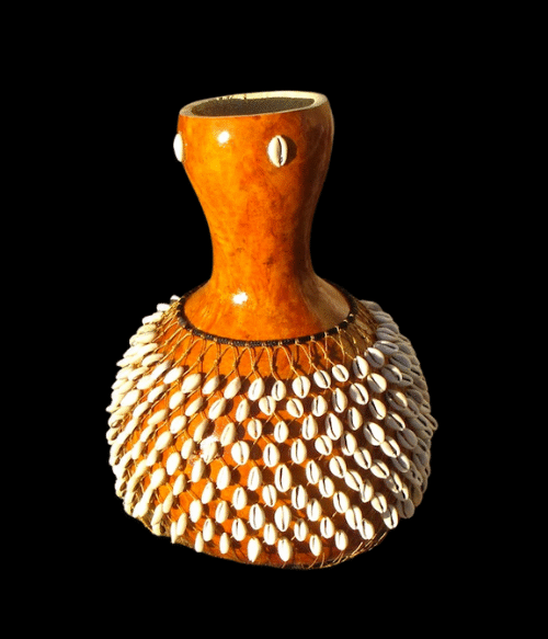 Cowrie Shell Shekere