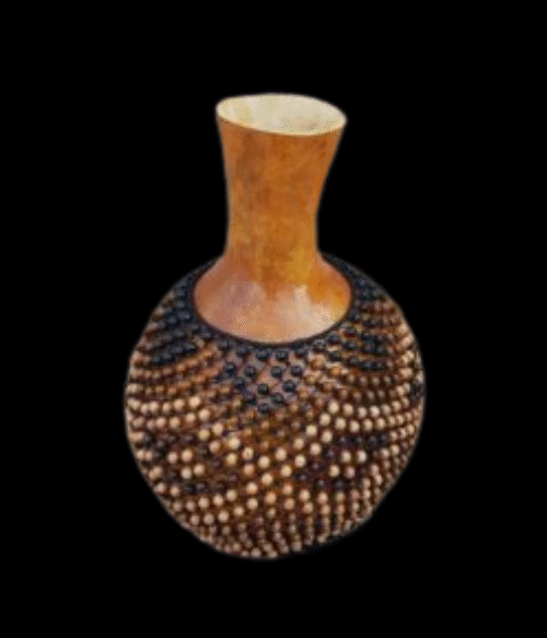 Earth tone Shekere